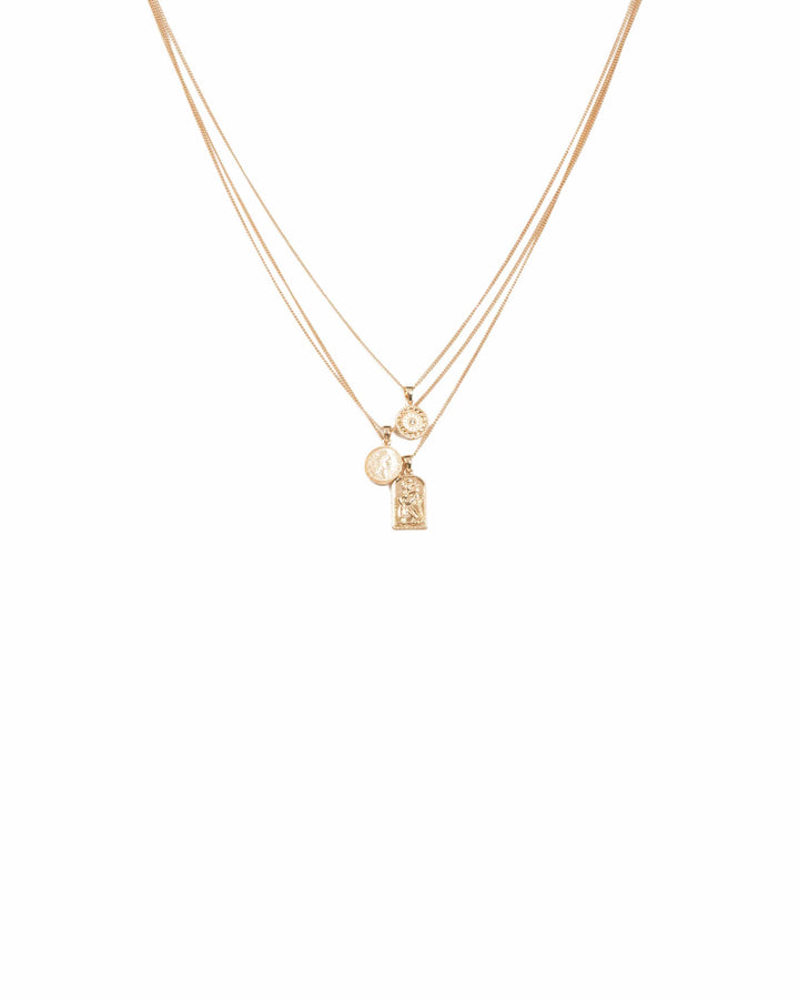 Colette by Colette Hayman Gold Coin Layered Necklace