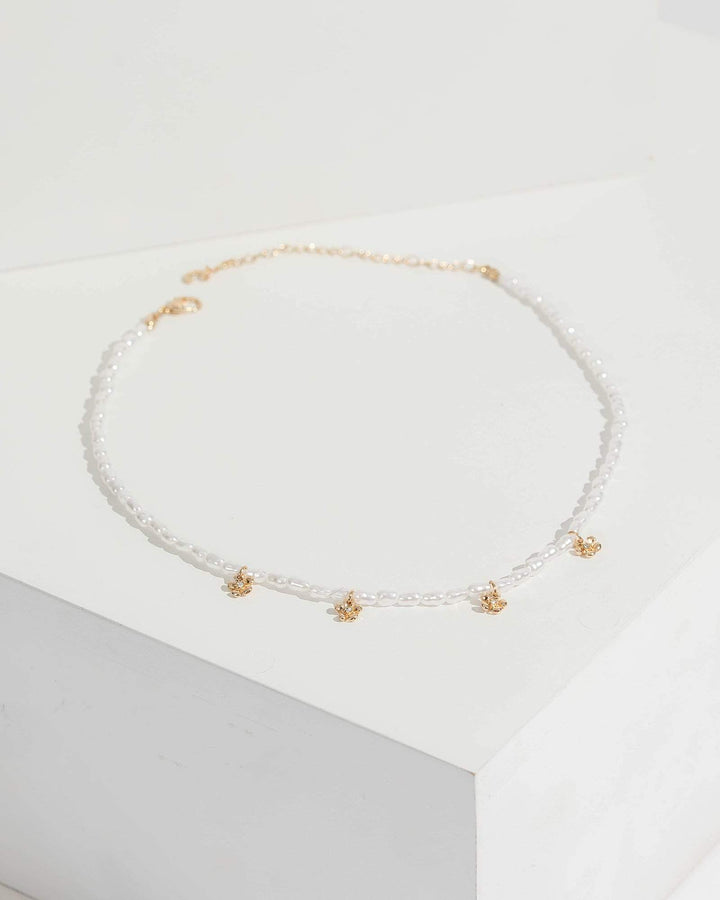 Gold Daisy Chain Necklace | Necklaces
