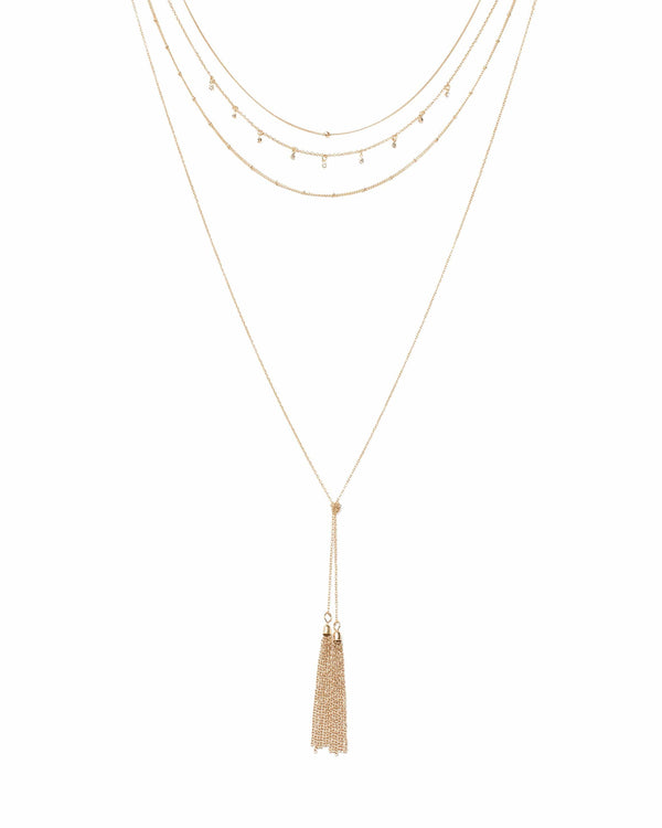 Colette by Colette Hayman Gold Fine Metal Layer Necklace