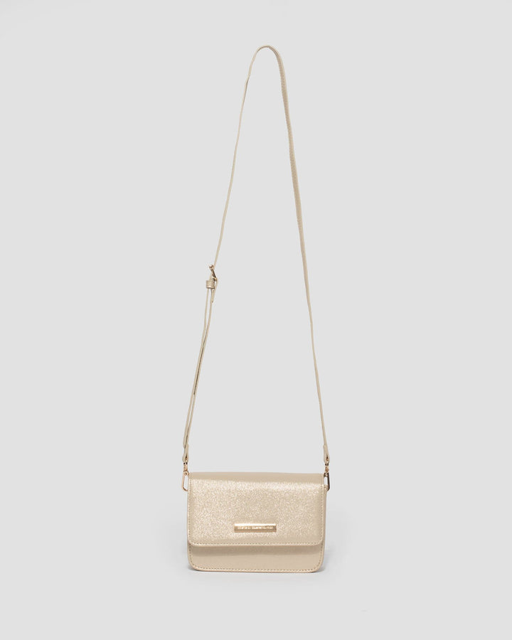 Gold Halie Small Bag | Crossbody Bags