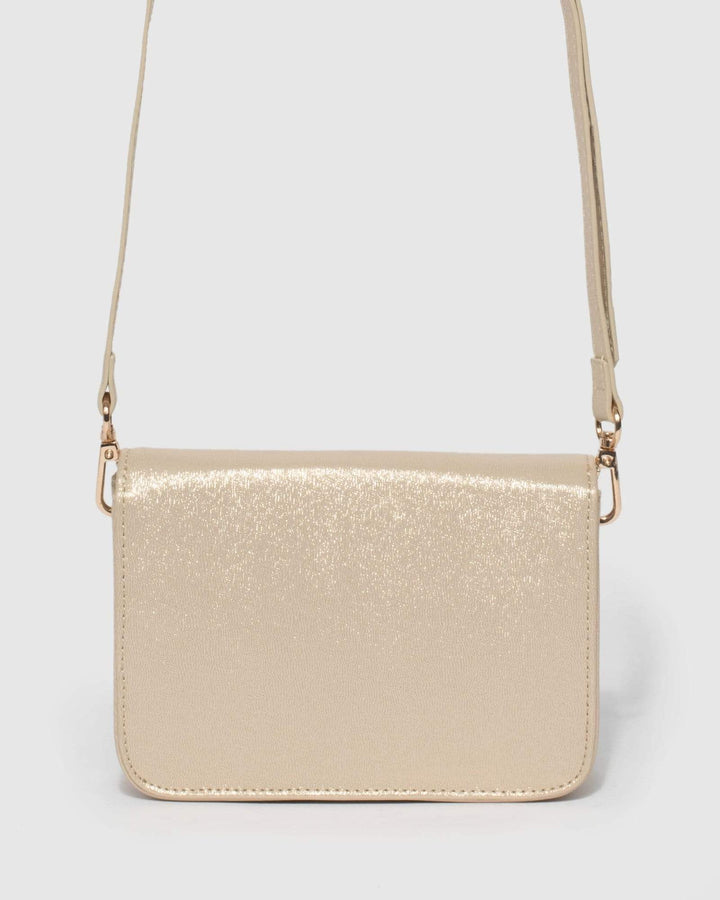 Gold Halie Small Bag | Crossbody Bags