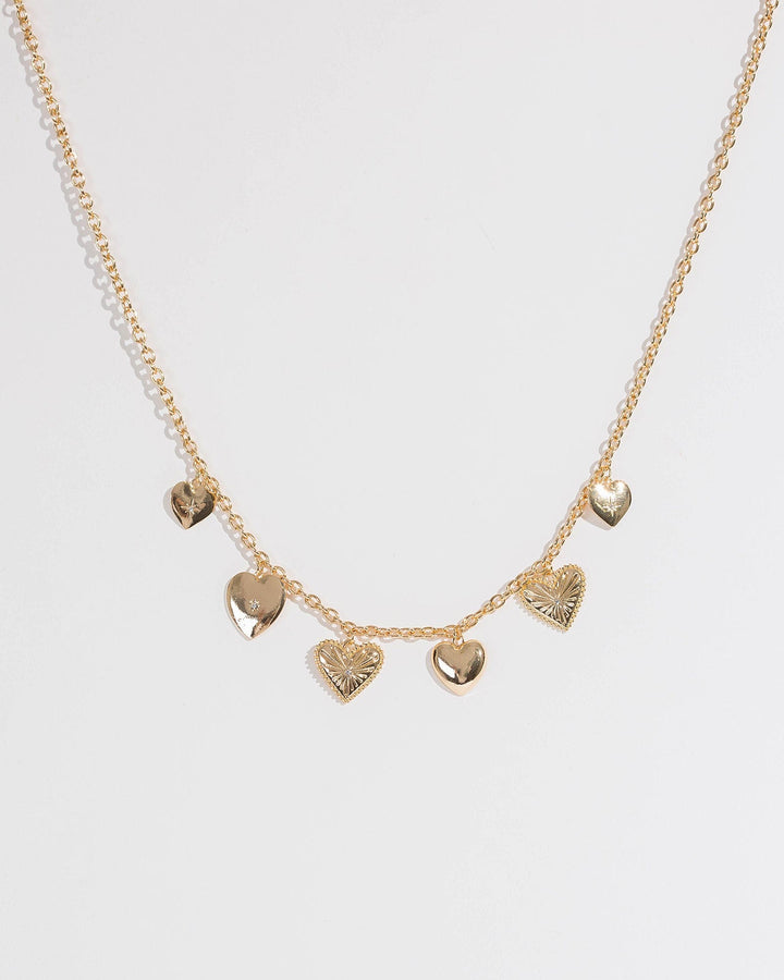Colette by Colette Hayman Gold Heart Pendants Necklace