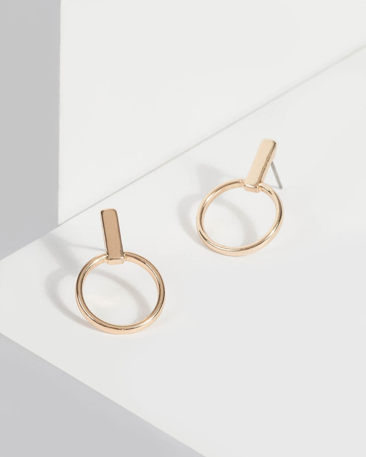 Gold Hoop Link Earing | Earrings