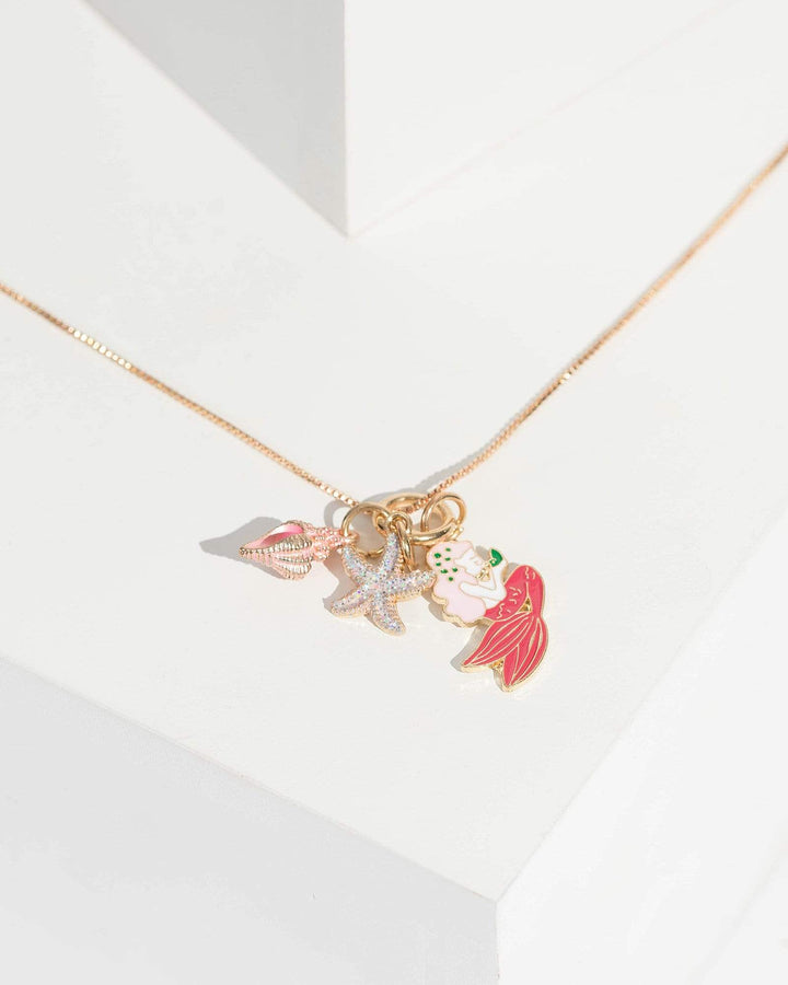 Colette by Colette Hayman Gold Mermaid Charm Necklace
