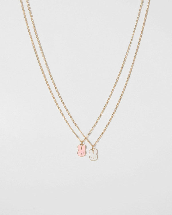 Gold Multi Pack Bunny Necklace | Necklaces