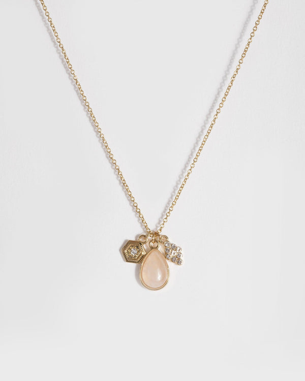 Gold Plated Fine Teardrop Necklace | Necklaces