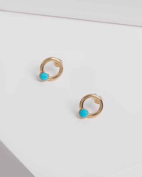 Gold Plated Mini Hoop Detail Earrings | Earrings