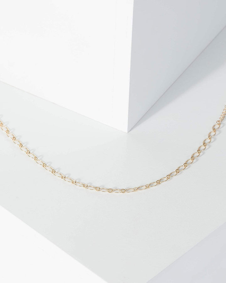 Colette by Colette Hayman Gold Round Linked Chain Detail Anklet