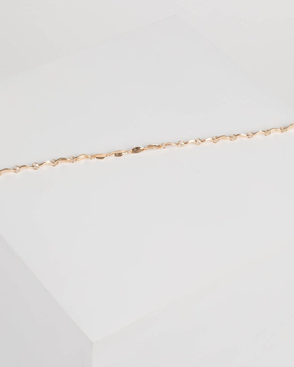 Colette by Colette Hayman Gold Single Linked Chain Choker
