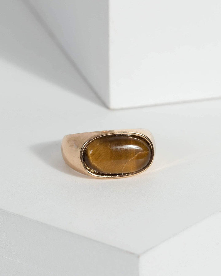 Gold Statement Dome Ring | Rings