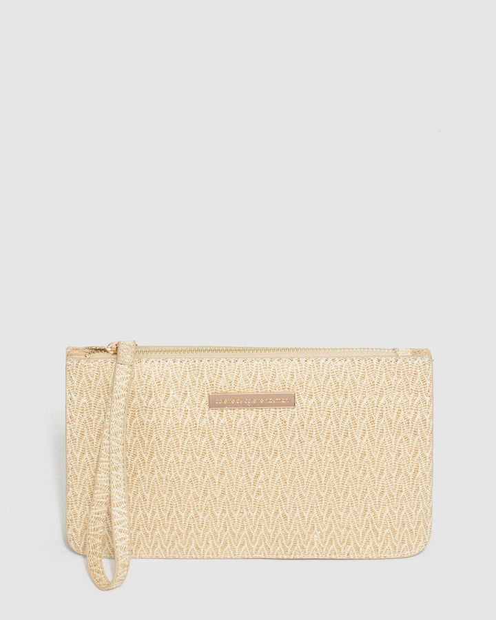 Gold Willow Wristlet Clutch Bag | Wristlets
