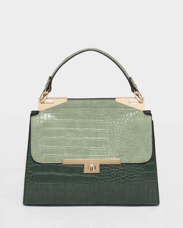 Colette by Colette Hayman Green Alexis Top Handle Bag