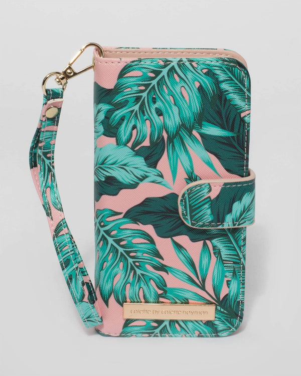 Green and Pink iPhone XR Purse | Phone Accessories