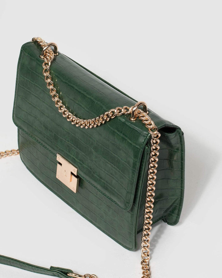 Colette by Colette Hayman Green Chrissy Crossbody Bag