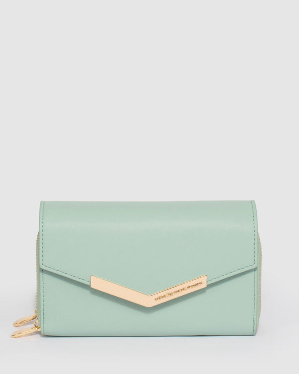 Colette by Colette Hayman Green Holly Phone Crossbody Bag