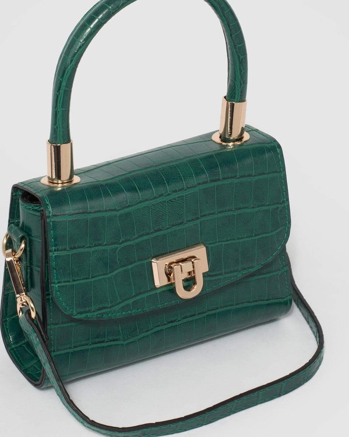 Green Kiki Lock Mini Bag | Mini Bags