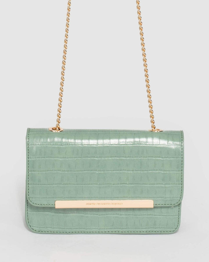 Green Lauren Chain Bag | Crossbody Bags