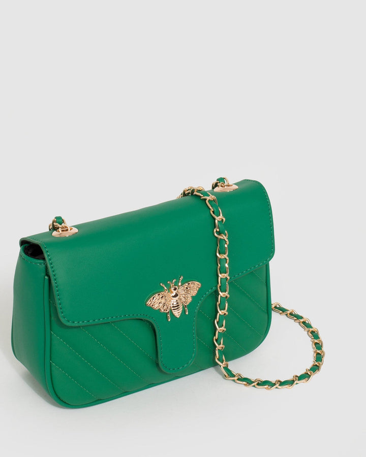 Colette by Colette Hayman Green Maeve Bee Crossbody Bag