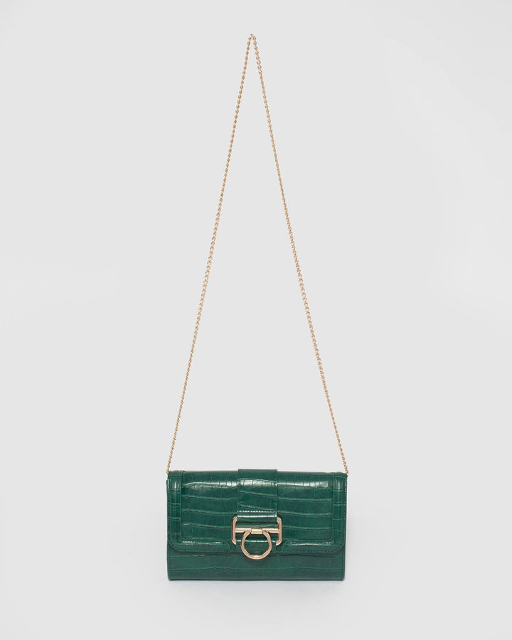 Green Renata Clutch Bag | Clutch Bags