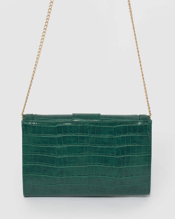 Green Renata Clutch Bag | Clutch Bags