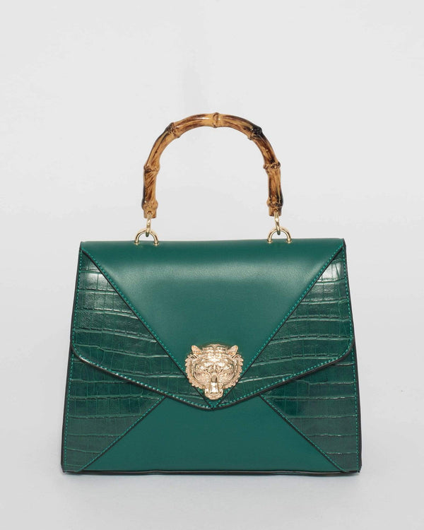 Green Sally Lion Tote Bag | Tote Bags