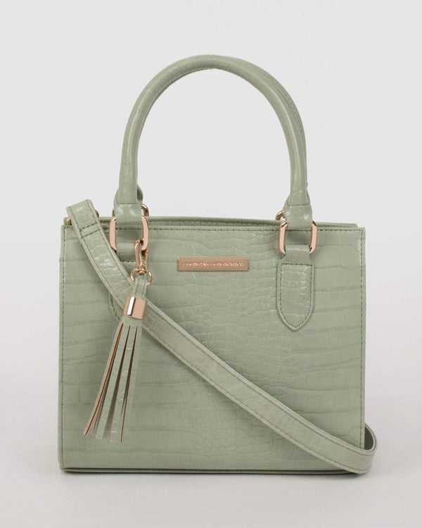 Green Sia Tassel Mini Bag | Mini Bags