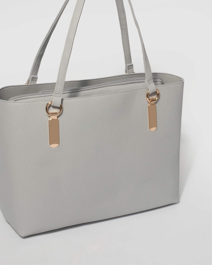 Grey Angelina Tech Tote Bag | Tote Bags