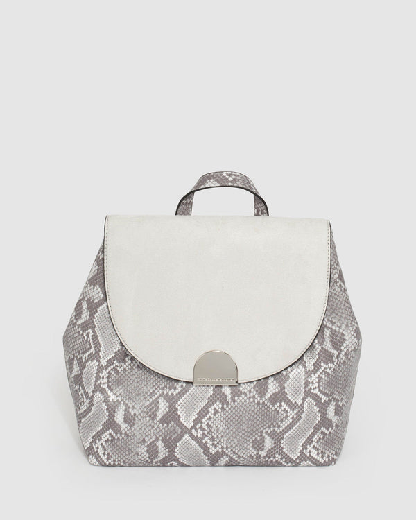 Grey Camila Disc Backpack | Backpacks