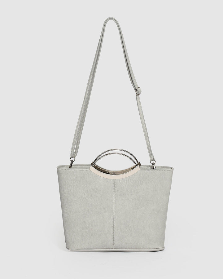 Grey Jessie Clutch Bag | Clutch Bags