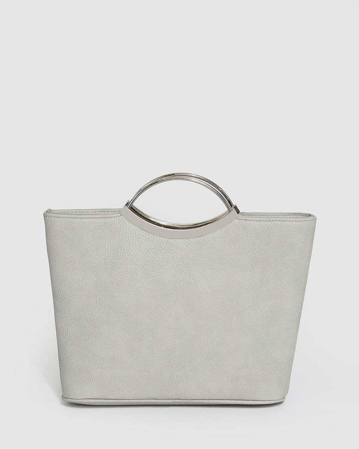 Grey Jessie Clutch Bag | Clutch Bags