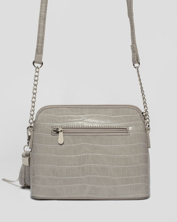 Grey Karen Crossbody Bag | Crossbody Bags