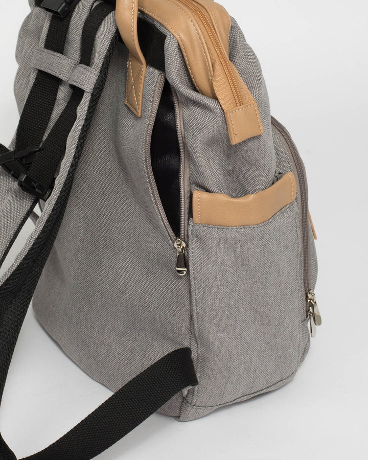 Grey Kyla Baby Bag | Baby Bags