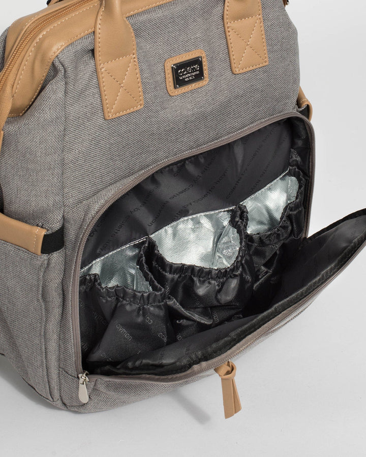Grey Kyla Baby Bag | Baby Bags