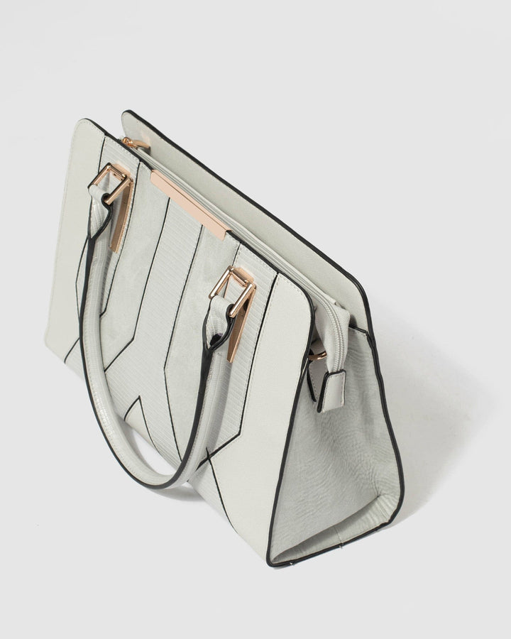 Grey Norna Tote Bag | Tote Bags