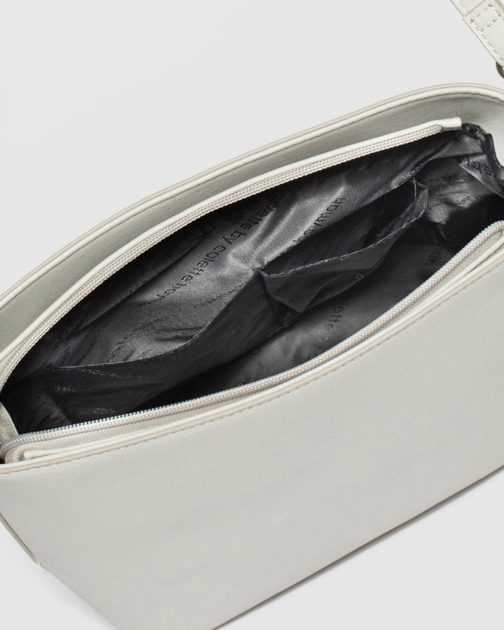 Grey Pia Tassel Medium Crossbody Bag | Crossbody Bags