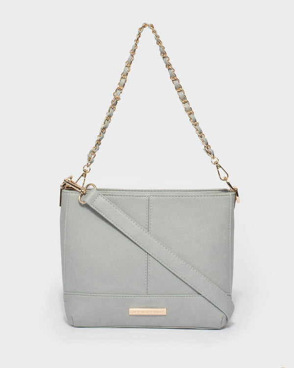 Grey Rae Pom Pom Mini Bag | Mini Bags