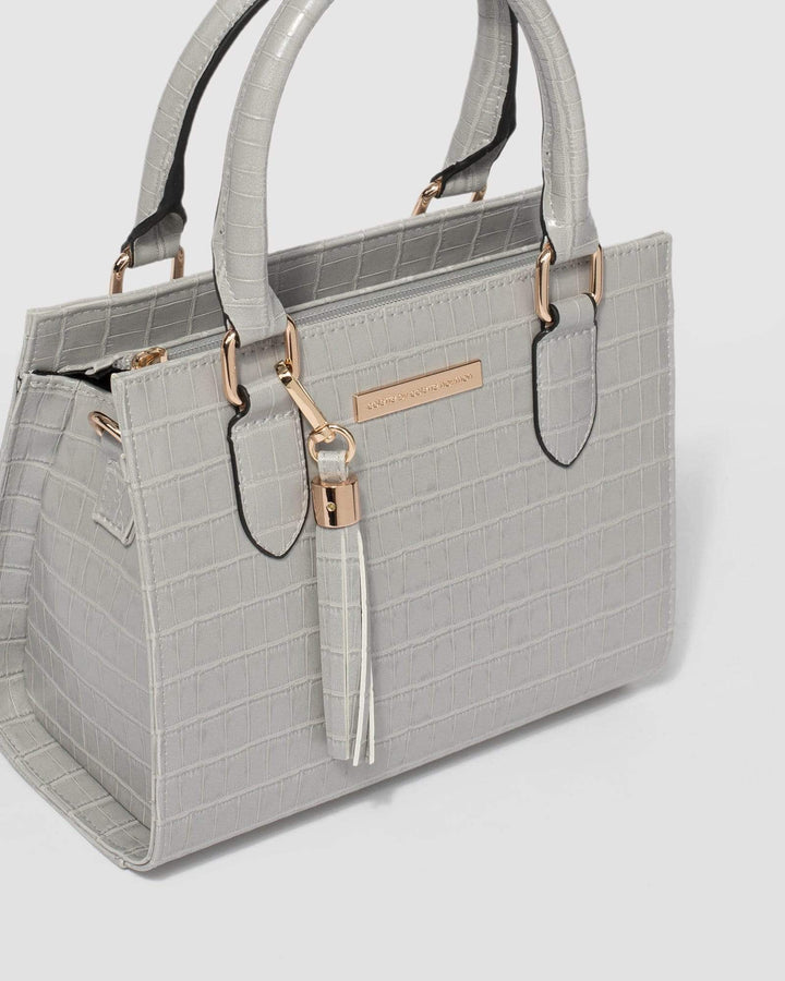 Grey Sia Tassel Mini Bag | Mini Bags