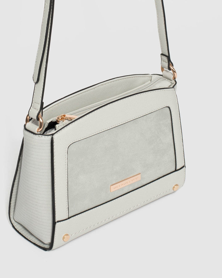 Grey Solveig Crossbody Bag | Crossbody Bags