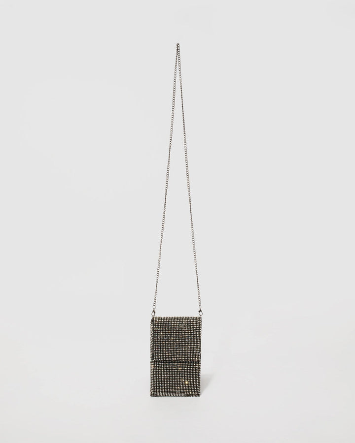 Gunmetal Giselle Mini Slip Bag | Mini Bags