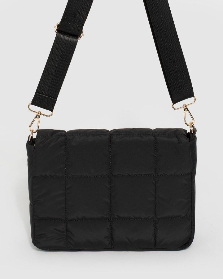 Colette by Colette Hayman Halia Quilt 2.0 Black Crossbody Bag