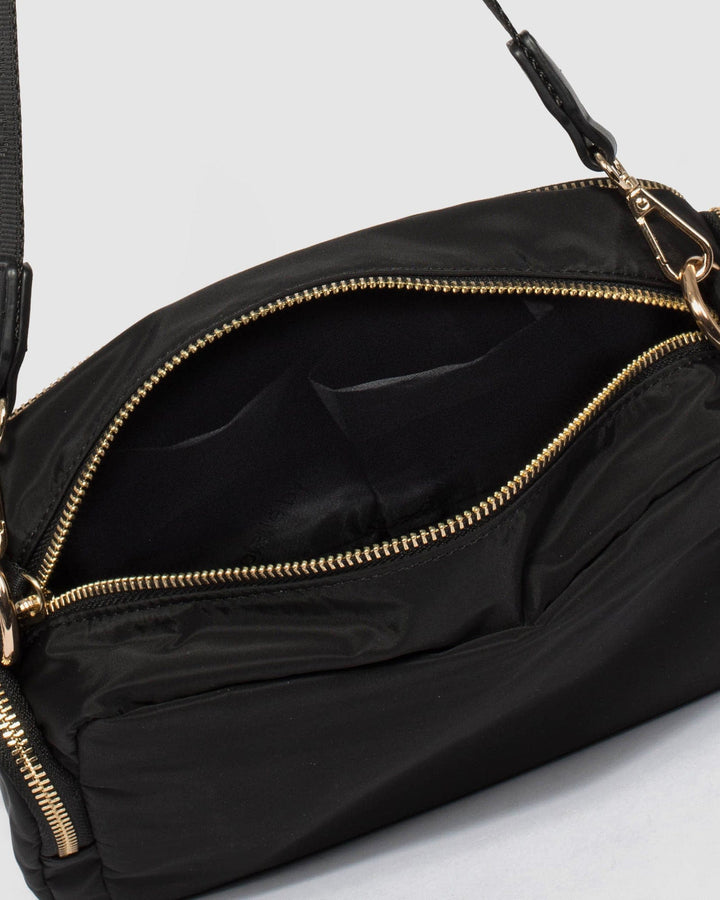 Colette by Colette Hayman Harper Nylon Black Crossbody Bag