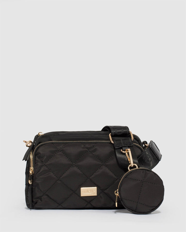Colette by Colette Hayman Harper Nylon Black Crossbody Bag