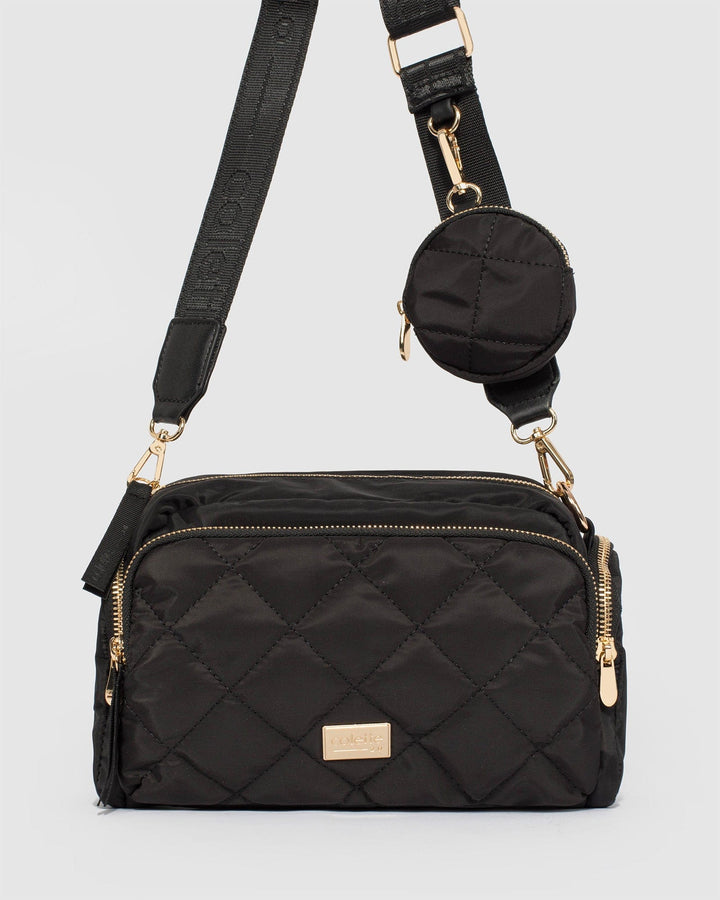 Colette by Colette Hayman Harper Nylon Black Crossbody Bag