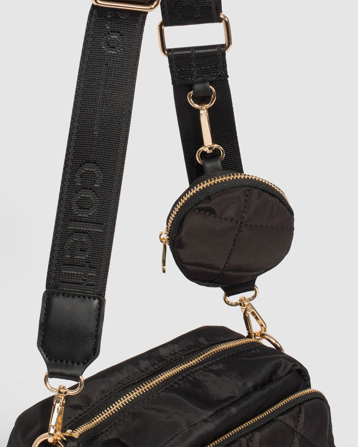 Colette by Colette Hayman Harper Nylon Black Crossbody Bag