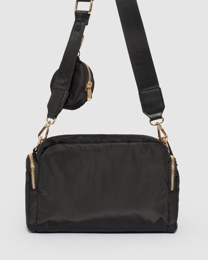 Colette by Colette Hayman Harper Nylon Black Crossbody Bag