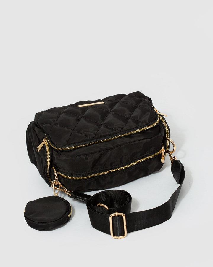 Colette by Colette Hayman Harper Nylon Black Crossbody Bag