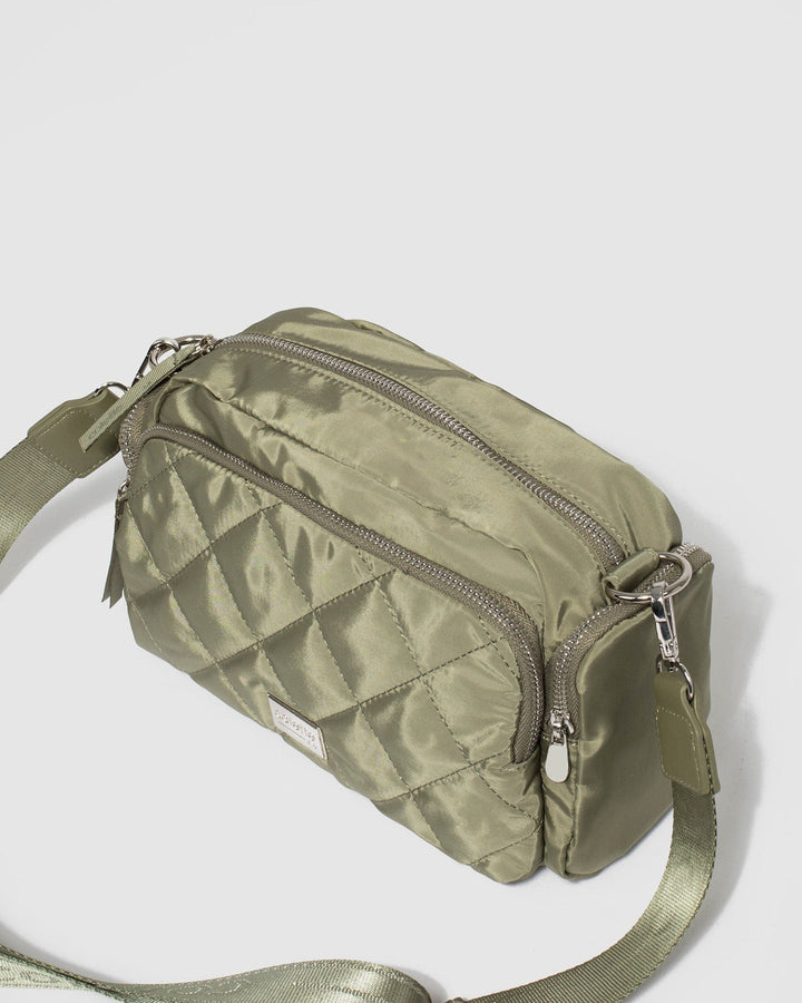 Colette by Colette Hayman Harper Nylon Green Crossbody Bag