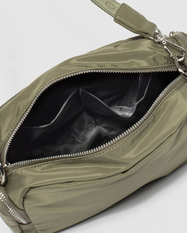 Colette by Colette Hayman Harper Nylon Green Crossbody Bag