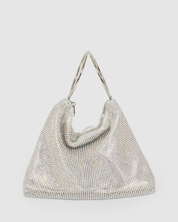 Holographic Luna Small Bag | Clutch Bags