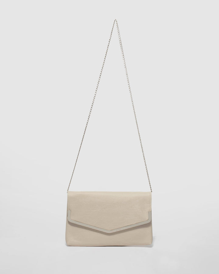 Ivory Adelaide Clutch Bag | Clutch Bags